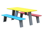 Скамейки и столы